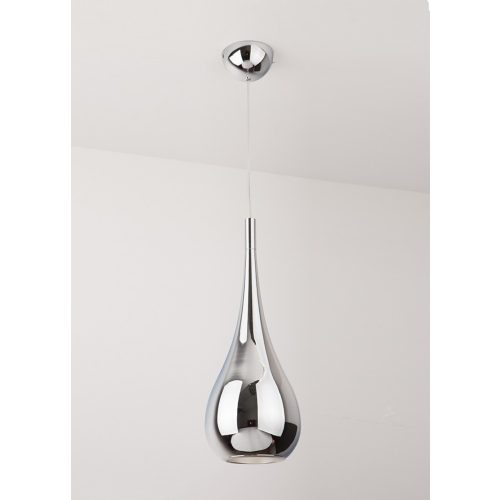 Maxlight DROP chrome pendant