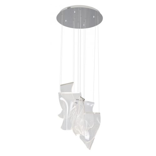 Maxlight SILK chrome pendant