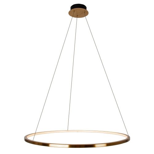 MaxLight P0494 LAMPA WISZĄCA QUEEN Ø 70 cm ZŁOTO SZCZOTKOWANE - MAX-P0494