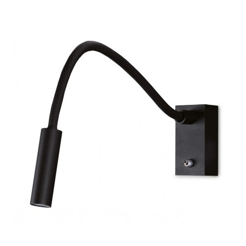 Maxlight RIDER black wall lamp