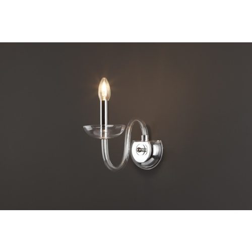 Maxlight IRIS chrome wall lamp