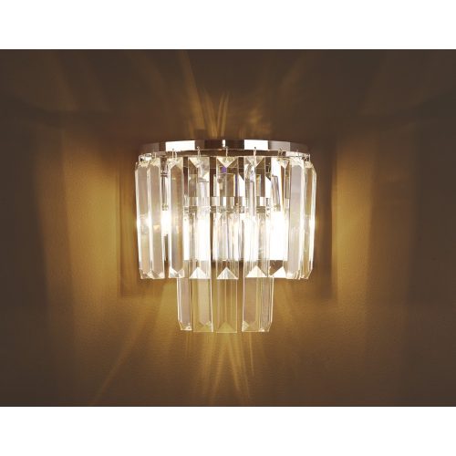 Maxlight Monaco chrome wall lamp