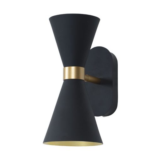 Maxlight CORNET black wall lamp