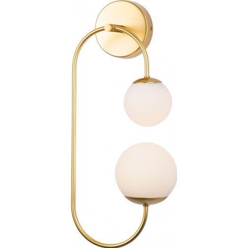 Maxlight TORO gold wall lamp