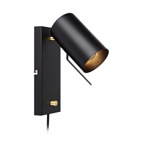 Markslöjd CARRIE black wall lamp