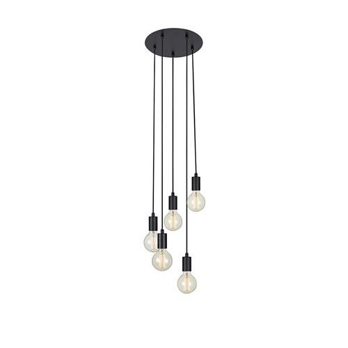 Markslöjd SKY Pendant 5L Round Black - MS-107467