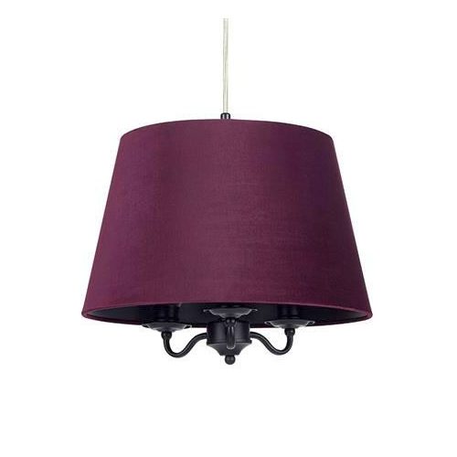 Markslöjd JAMIE Pendant 3L Black/Purple - MS-107532 /KIFUTÓ!!/