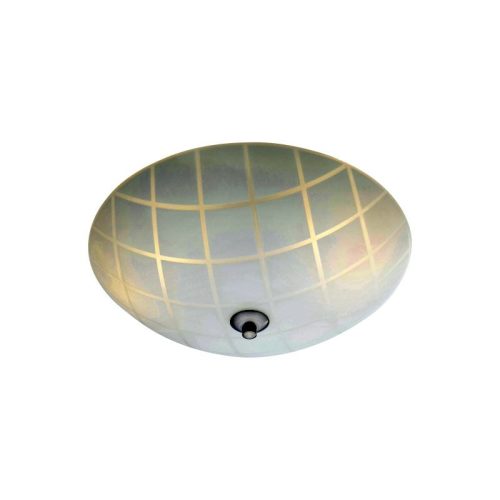 Markslöjd RUTA Plafond 2L 35cm White/Steel  - MS-107756