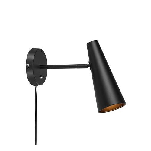 Markslöjd PEAK black wall lamp