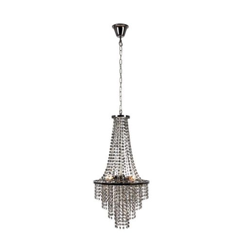 Markslöjd ALLINGTON Chandelier 3L Black/Black Chrome - MS-108124