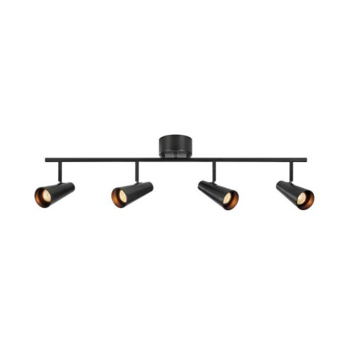 Markslöjd CREST Ceiling 4L Black - MS-108202