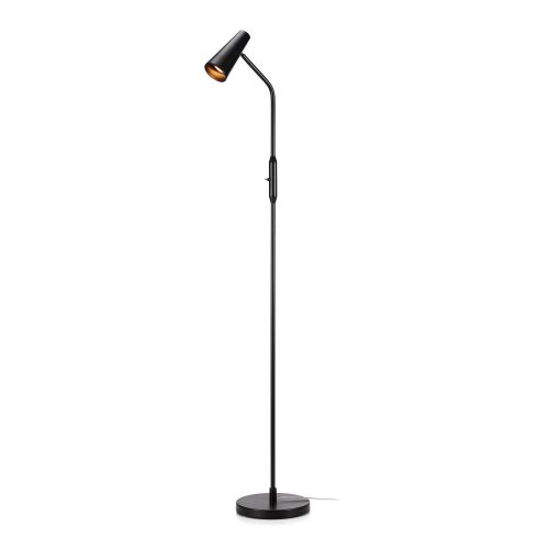 Markslöjd CREST black indoor floor lamp