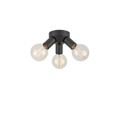 Markslöjd MAZZO black ceiling lamp