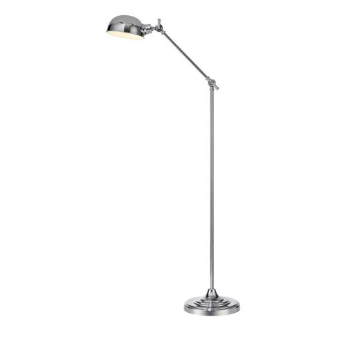 Markslöjd PORTLAND chrome indoor floor lamp