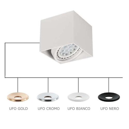 ORLICKI Cardi I Bianco / Ufo Bianco    1xGU10 max 8W LED 230V - OR-OR81886