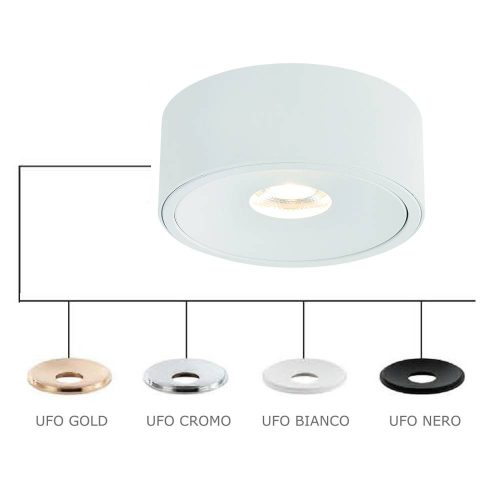 ORLICKI Neo Bianco Slim KG / Ufo Bianco  1xGU10 max 8W LED 230V - OR-OR83583