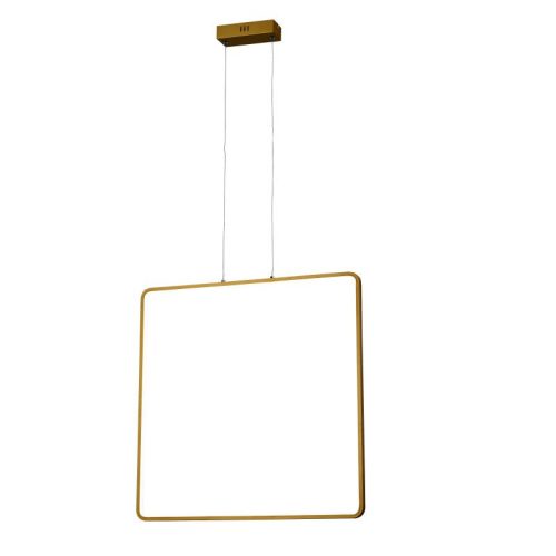 REALITY Anaya Pendant lamp,gold matLED 30W 4000K25000hours; CRI≧80; A+610x610xH1200mm - REAL-336541-09