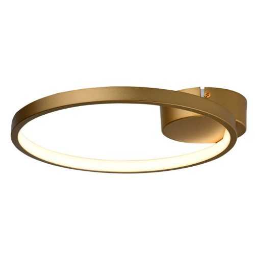 REALITY Ragi LED wall lightAlu, and Silicon and IronPainting Gold finishLED 8W with 80lm/W;A+ ,4000K 2years warranty; A+Lampsize:W256*H50mm - REAL-634601-09