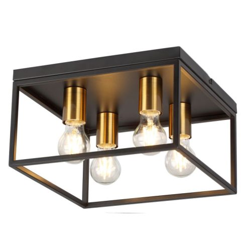 Reality Cage copper ceiling lamp