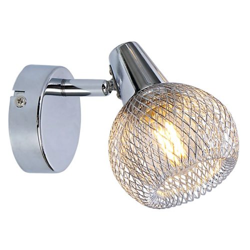 Reality Loretto chrome wall lamp