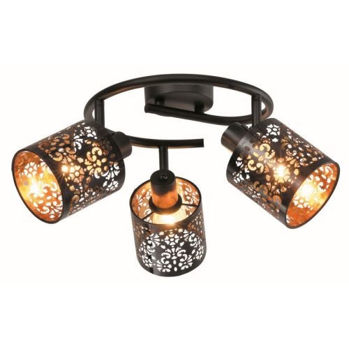 Reality Kiga black ceiling lamp