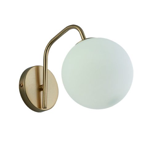 Viokef GLOBE white wall lamp