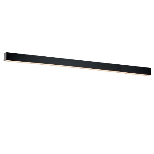 VIOKEF Linear Ceiling L2540 3000K Black Dim. Station Ultr - VIO-3911-01254-3-B-D1