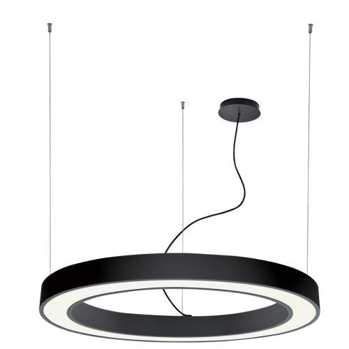 VIOKEF Suspended Black Ring D900 3000K Dimmable - VIO-3915-0009-3-B-D3