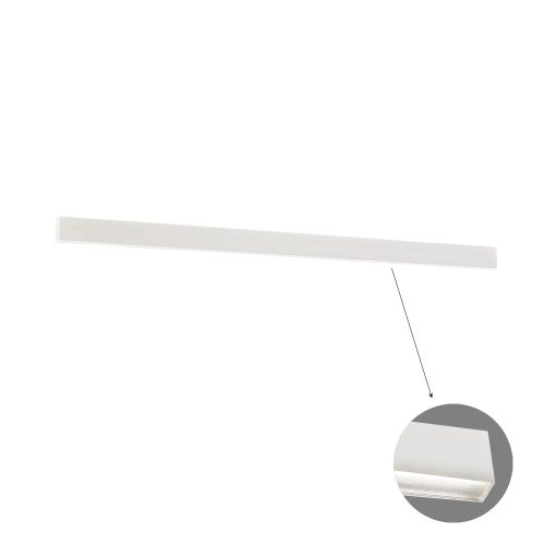 VIOKEF Linear Ceiling L2260 3000K White Microprismatic Di - VIO-3916-01226-3-W-M-D3