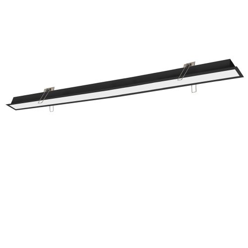 VIOKEF Linear Recessed L1980 3000K Black Sasa - VIO-3917-03198-3-B-P-N