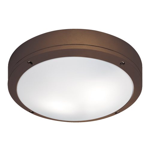 VIOKEF Ceiling Lamp Brown Round Leros - VIO-4049203