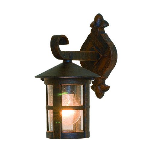 Viokef SKIATHOS brown outdoor wall lamp