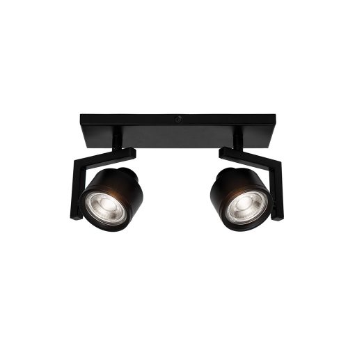 Viokef MAGMA black ceiling lamp