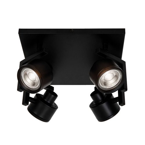 Viokef MAGMA black ceiling lamp