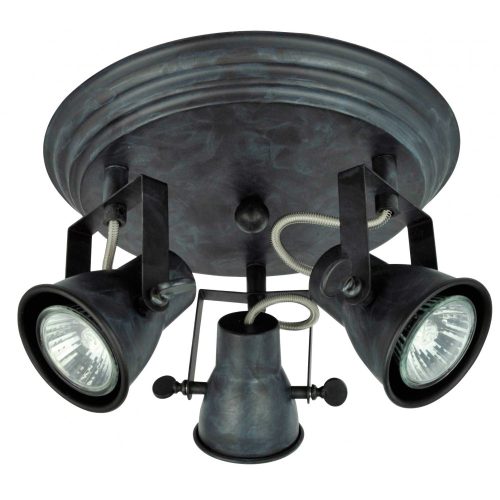 Viokef VINTAGE black ceiling lamp