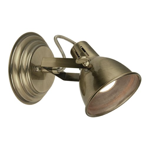 Viokef PRAGA gray wall lamp