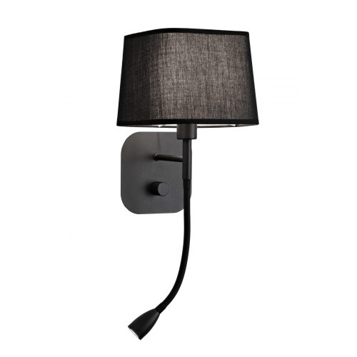 Viokef HENDRIX black wall lamp