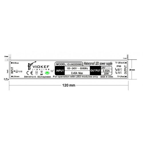 VIOKEF Driver 20W 24W - VIO-4182200