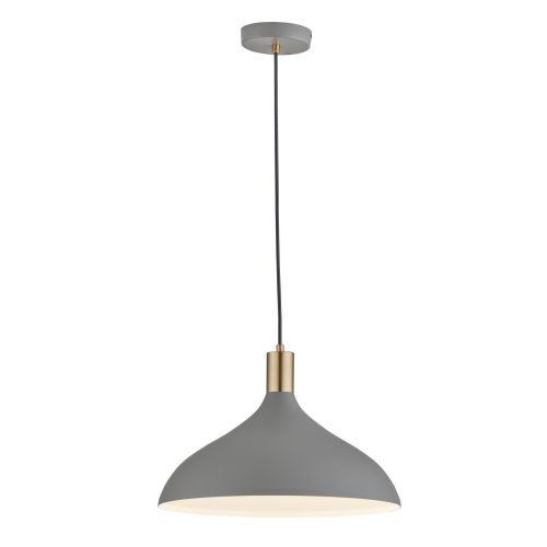 VIOKEF Pendant Lamp Gray D:370 Lamas - VIO-4197401