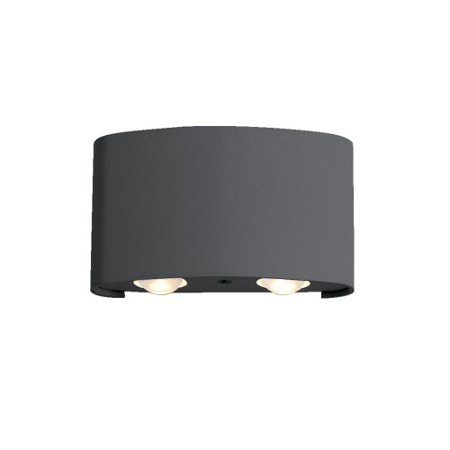 VIOKEF Wall Lamp Dark Grey Twist - VIO-4211001