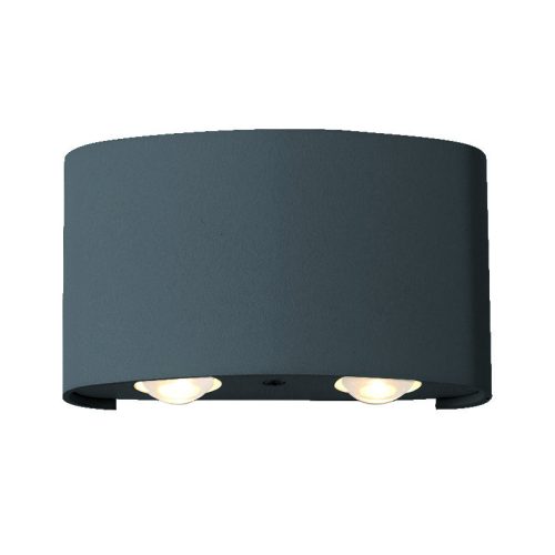 Viokef Twist gray wall lamp