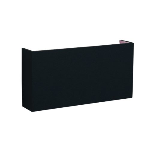 Viokef Quadro black wall lamp