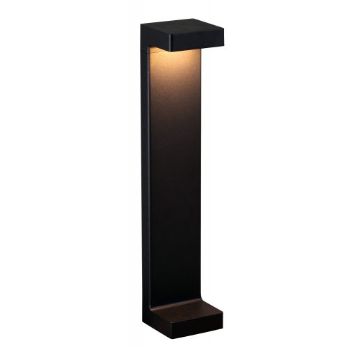 Viokef Quadro black outdoor floor lamp