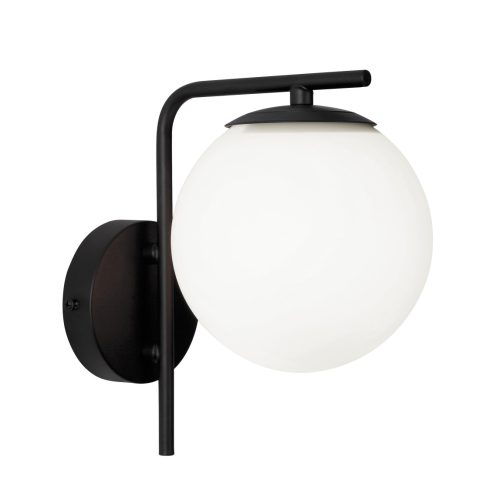 Viokef Danae black wall lamp