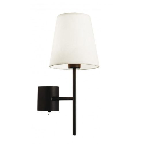 Viokef Sonia black wall lamp