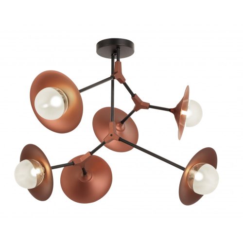 Viokef OLIVIA black ceiling lamp