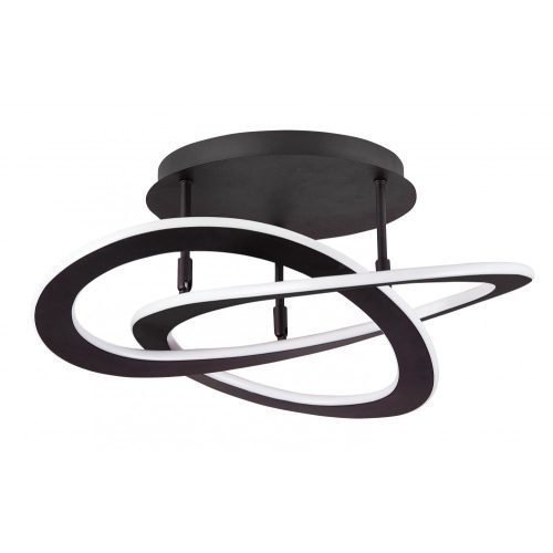 Viokef Charlie black ceiling lamp