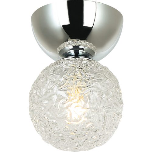 Viokef Sylia chrome ceiling lamp