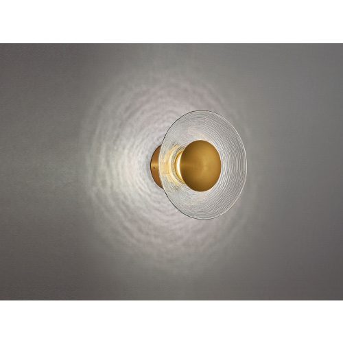 Viokef Glamour gold wall lamp