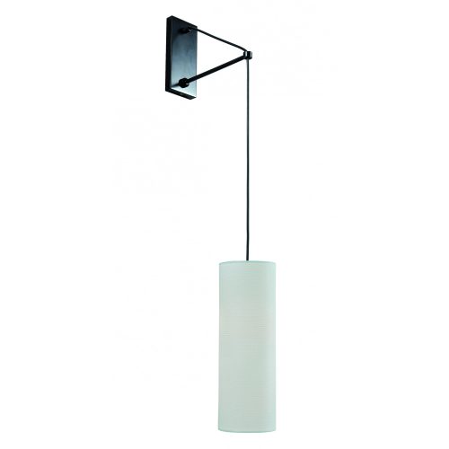 Viokef SALINA black wall lamp